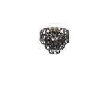 Minigiogali Ceiling Lamp 40 Black Glossy Chrome E26 Ul 1