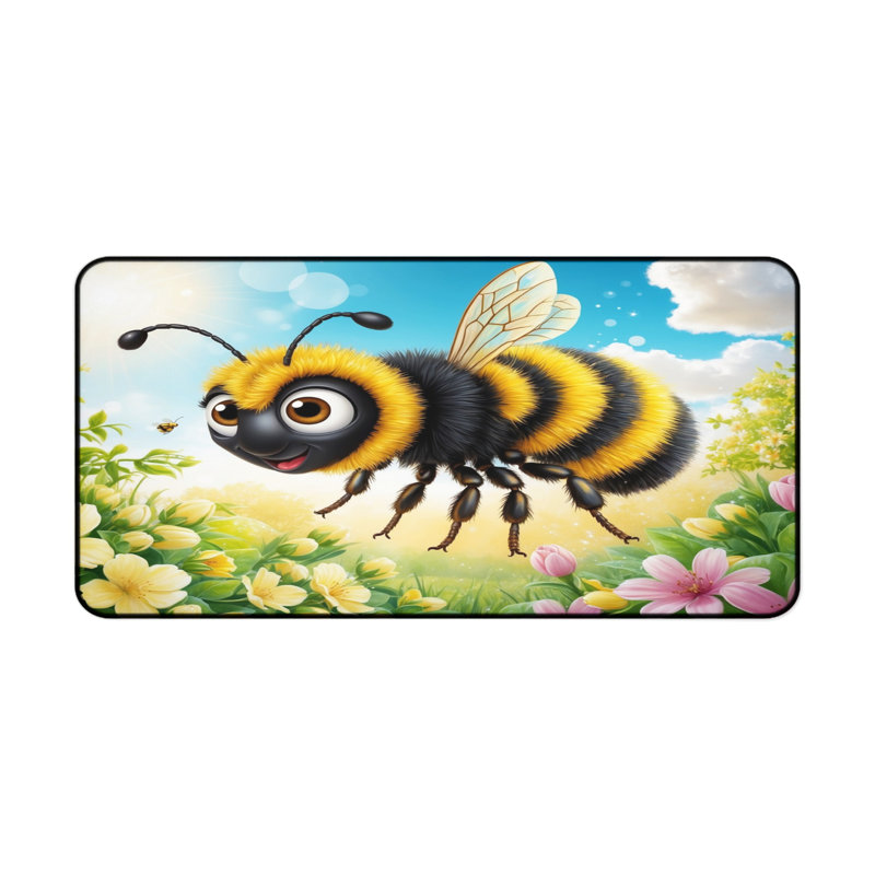 Polyester Desk Pad, 14.4x12.1