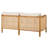 Outdoor Patio Cushioned Sofa