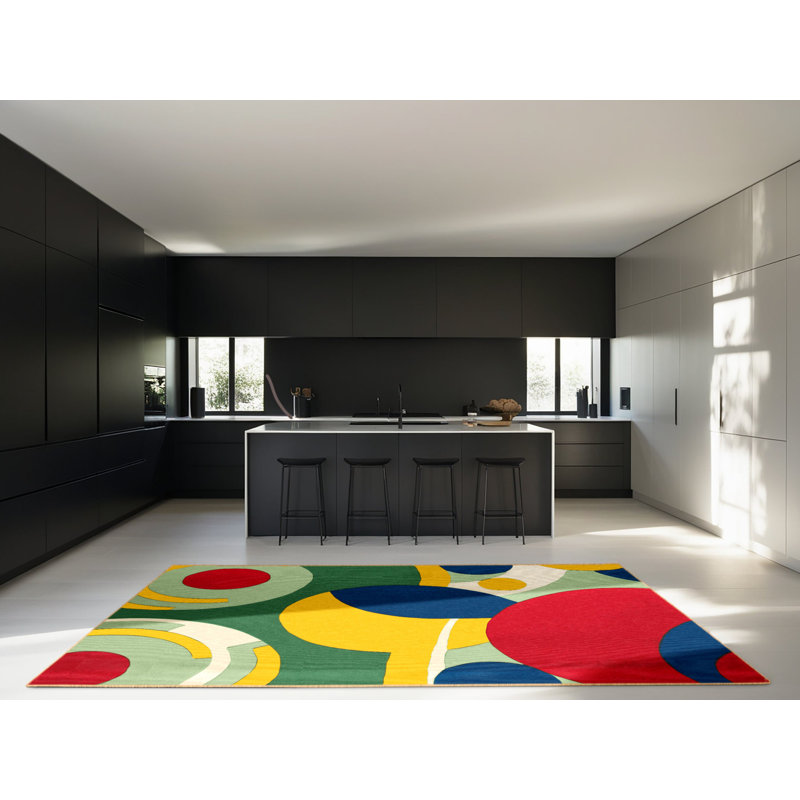 Snappy Strut Rug, Rectangle 4' x 6'