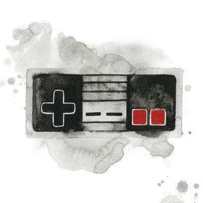 Gamer I by Grace Popp - Wrapped Canvas Painting