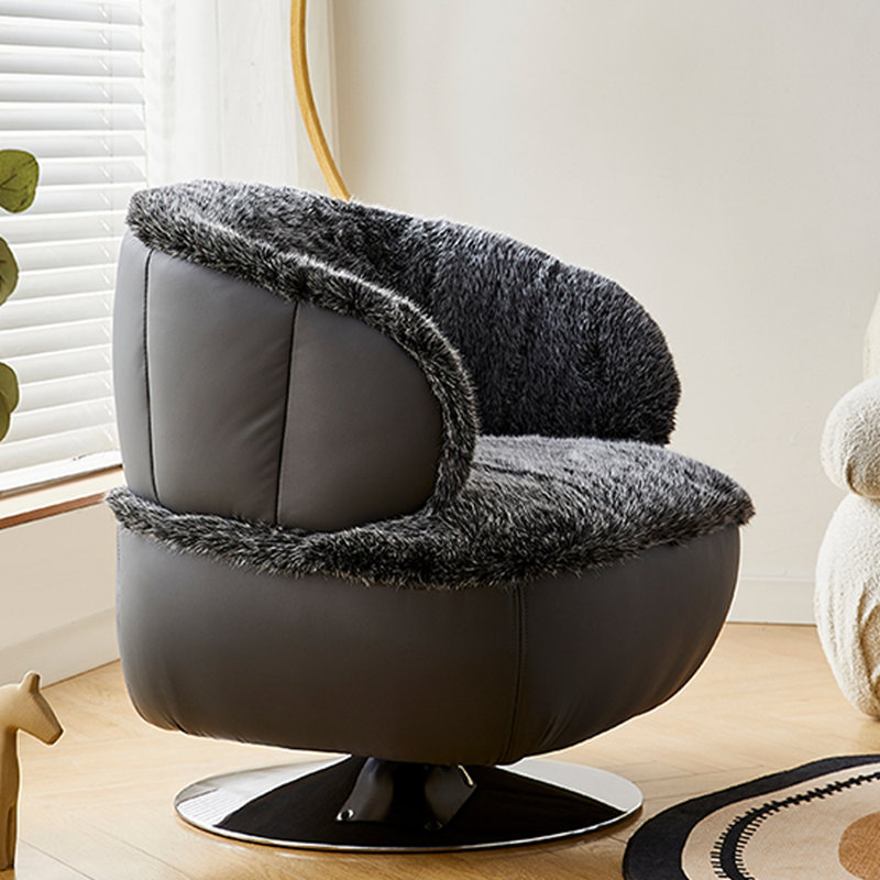 Chaise longue ergonomique à haut dossier