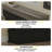 40" Black Panoramic Electric Fireplace with Mantel, Extra-Wide Firebox, 9 Color Flame, Flame-Only Mode, 1500W-482014550-489025204