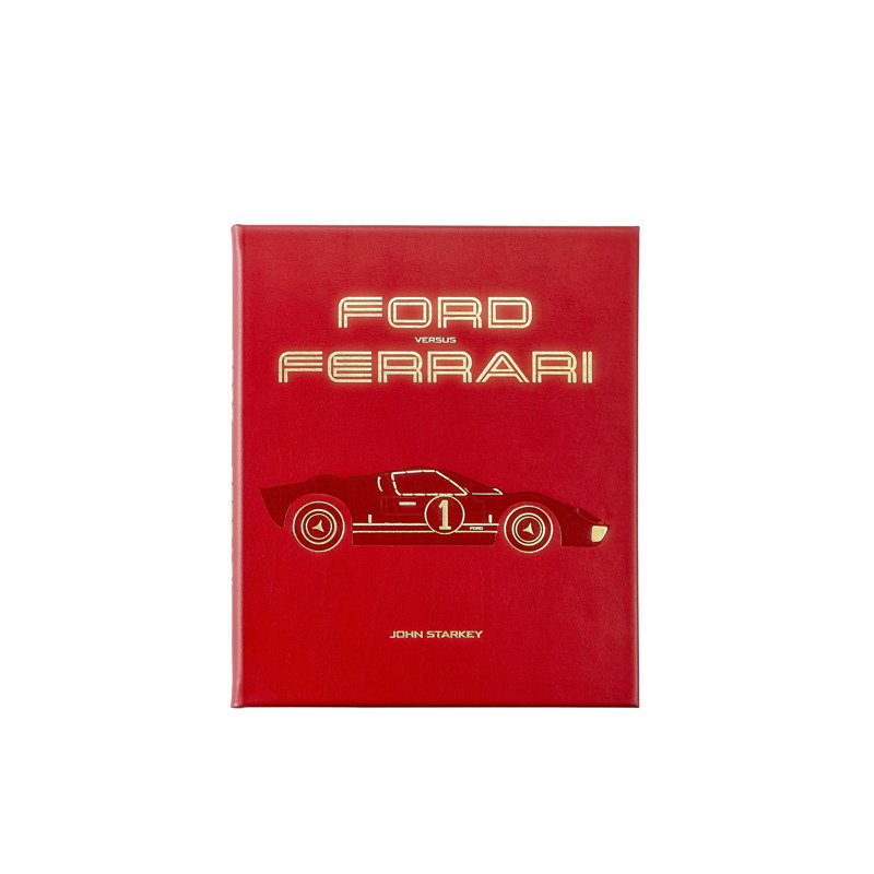 Ford Vs Ferrari Leather Bound Book