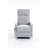 Short Plush Manual Button Armchair Sofa-1452172808