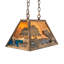 Bass And Fisherman 1 - Light Pendant