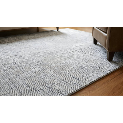 Tapis ivoire en laine fait à la main Lush Xena