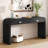 Faelina 60" Wood Console Table with Drawers– Handcrafted Elegance with Sleek Curves-1128864717-1126462362