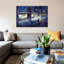 Evening Romance by Ruane Manning - Painting on Canvas-101336143-101336144