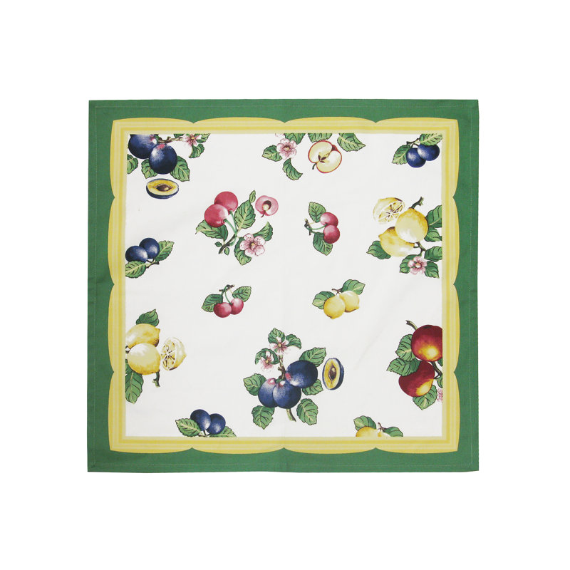 Serviette en coton 21 po French Garden