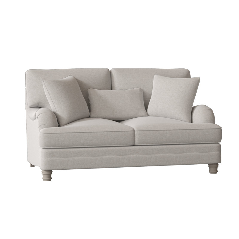 Tarleton Loveseat, Blanca, White 5555-000