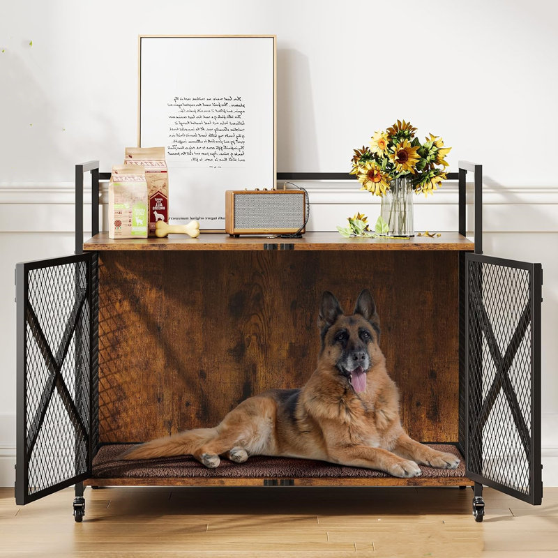 Dog Crate Furniture Style, 72.9cm H x 78.7cm W x 52.1cm D