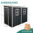 8X4ft Outdoor Resin Garden Shed With Floor And 2 Windows, Plastic Patio Outdoor Storage Shed With Lockable Door For Garden Tools, Bicycles, Trash Cans, Black-123951033-123951036