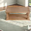 Tables basses rustiques avec rangement, table de ferme en bois massif-564725695