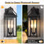 Alvester 18" H 2-Light Bronze Iron Outdoor Wall Lantern-1436332753-1475468226