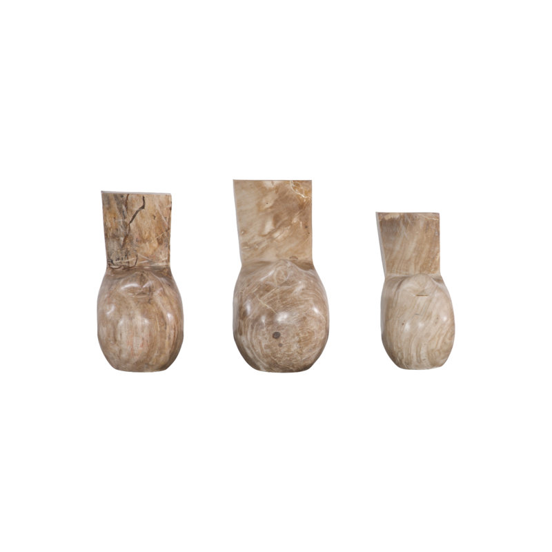 3 Piece Birds Figurine Set