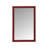 Varsha Rectangle  Glossy Burgundy Mirror-1445506115
