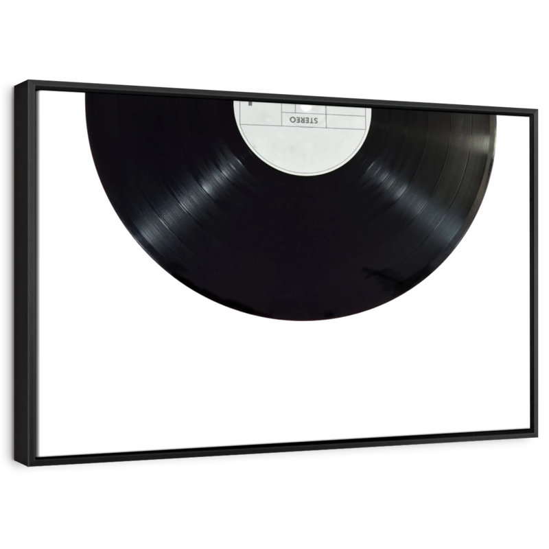 Vinyl Record Canvas Print, 21" H x 31" W