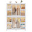 Organisateur de rangement portatif pour garde-robe pour vêtements avec 12 portes magnétiques et 12 cubes, idéal pour le rangement des vêtements pour enfants et divers articles
