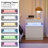 Hico Modern Nightstand with LED and Charging Station-651422958-627110481