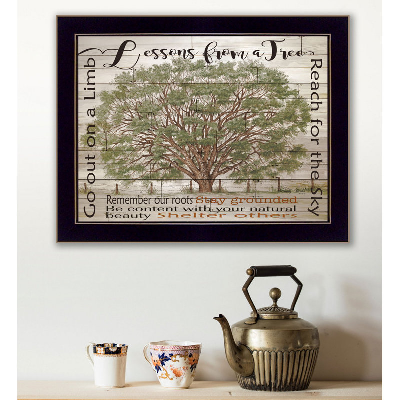 "Lessons from a Tree" by Cindy Jacobs, Ready to Hang Framed Print