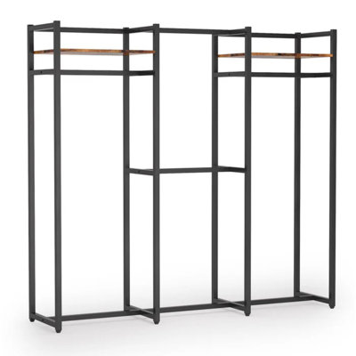 Portable Wardrobe Rack,High Closet Organizer