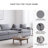 Braintree 4-Piece Sectional With Audio Console-111571172