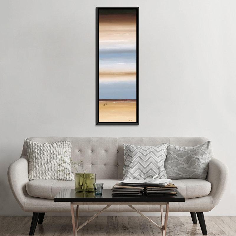 « lumineuse iv », impression sur toile, H 72 po x l 24 po x P 1,5 po, Toile avec cadre noir
