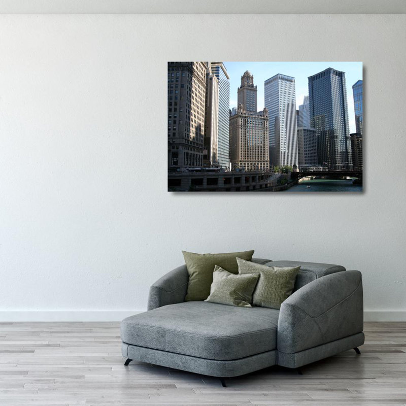 Chicago River and Buildings