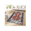 Tapis gris délavé à motif géométrique détaillé-462587806