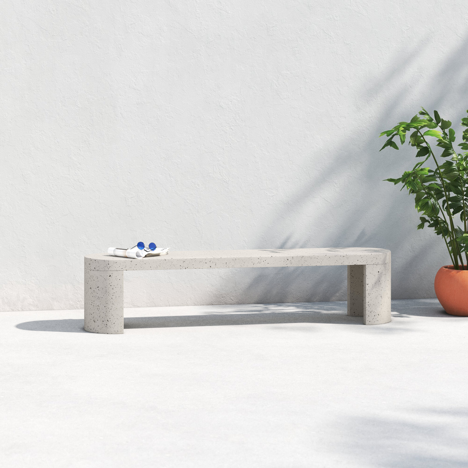 Ros 70.9'' Outdoor Bench
