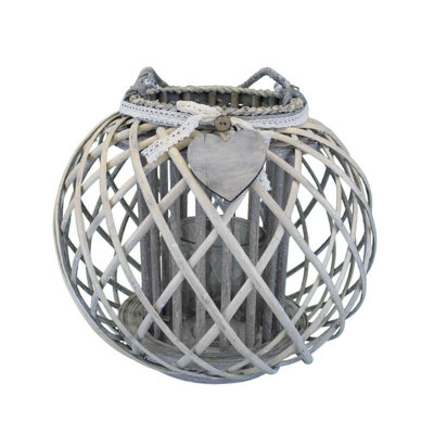 Glass Tabletop Lantern