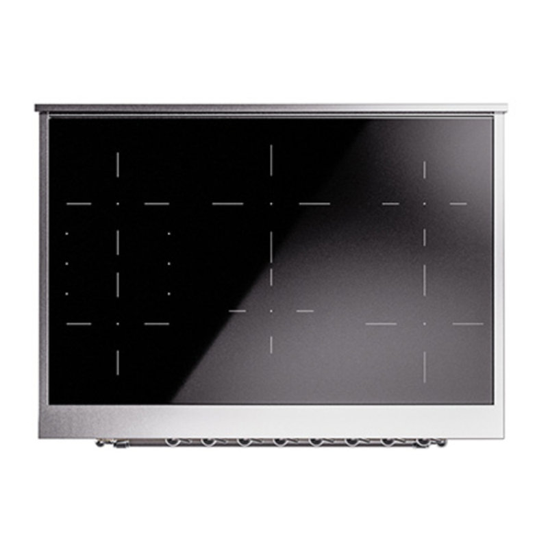 ILVE Nostalgie II 36 in Induction Range, RAL/Chrome