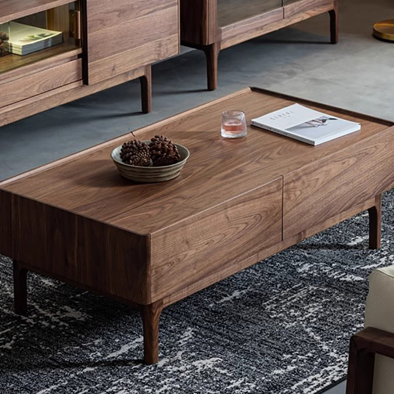 Table basse simple et moderne, H 15,7 po x L 43,3 po x l 23,6 po