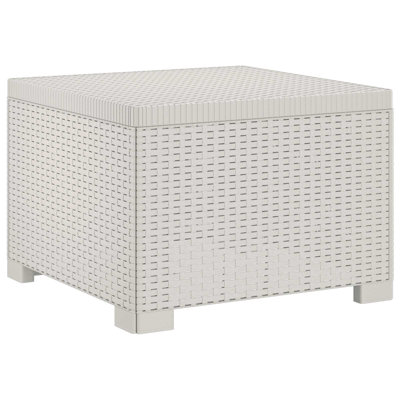  Garden Sofa Rattan Look PP Outdoor Seating Contemporary Furniture Couch