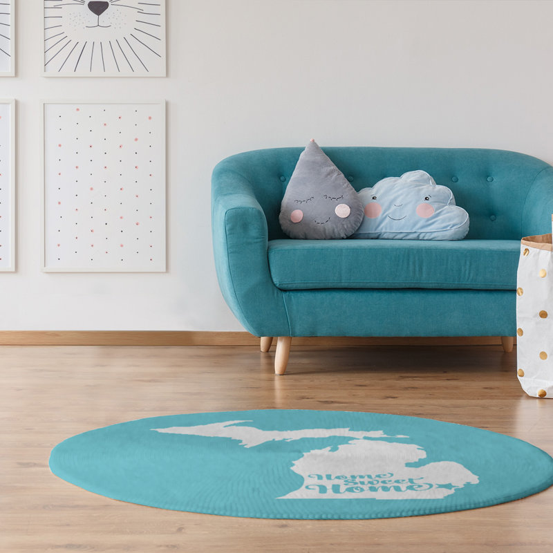 Tapis de détroit en polyester home
