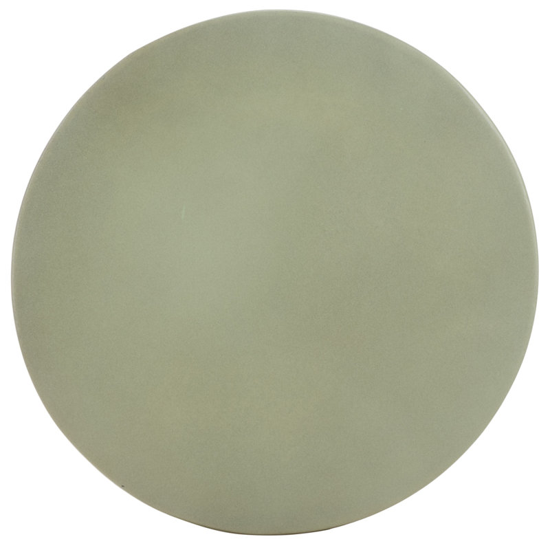 Zenni Concrete Patio Table, Sage Green