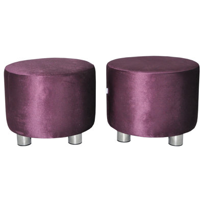 Kiss 40cm Wide Round Ottoman