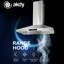 30 in. 217 CFM Convertible Painted Wall Mount Range Hood with LED and Carbon Filters-115271758