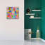 Art mural en toile «Quilted» par Hello Angel, 12 po x 12 po-1489050160