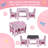 Kids Square Play/Activity Table and Chair Set-87392301
