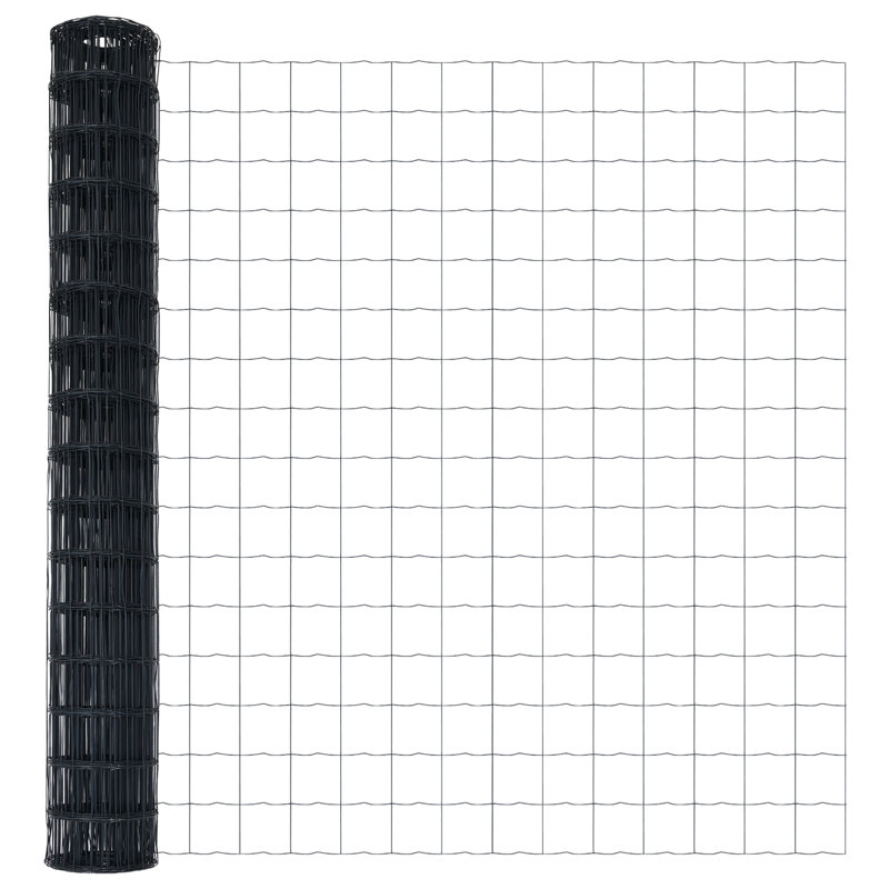 Border Fencing, Grey, 160 x 1000 x 0.2 cm