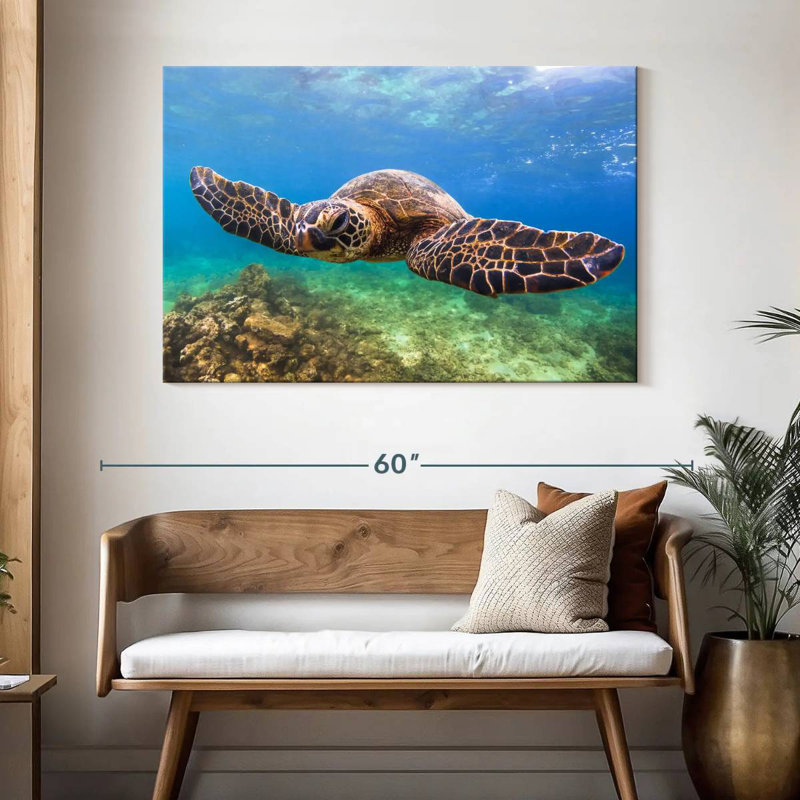 Crowle Flapping Turtle, 32" H x 48" W