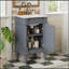 Petit meuble-lavabo autoportant de 18 pouces avec lavabo-1998265103