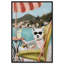 «Beach Reader I Fun Pet», reproduction d'art sur toile par Art Remedy-119975325-123599304
