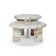 Bryce Nesting Coffee Table-Creamy Taupe Marble Solid