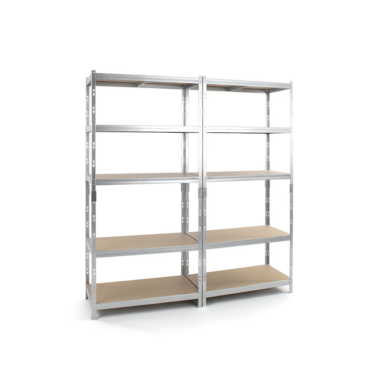 90cm W Steel Height -Adjustable Shelving Unit