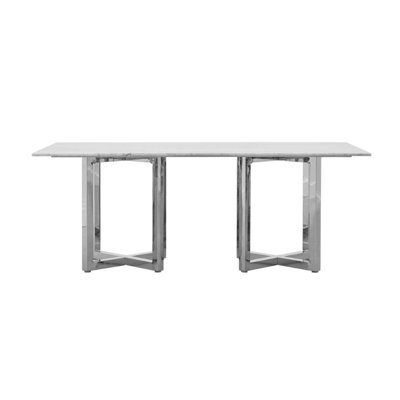 Dern Metal Base Dining Table