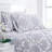 Serenity 300 Thread Count Floral 100% Cotton Sateen Sheet Set-1330079998