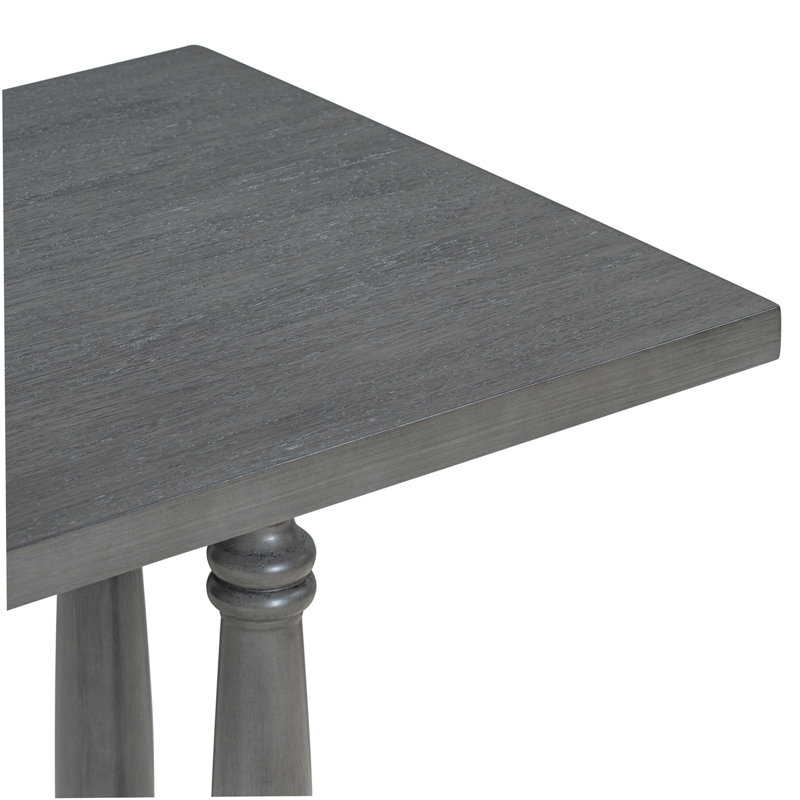 Ensemble repas pour 4 personnes Ilonca, Gris, Gris